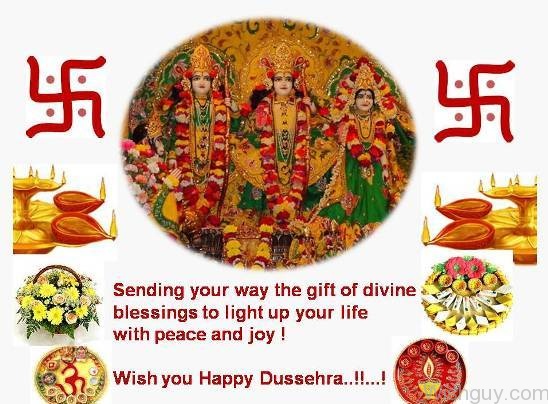 Wish You  Happy Dussehra !!