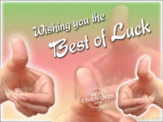 Wishing You Best Of Luck