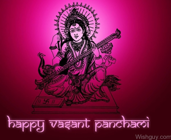 Beautiful Image Of Basant Panchami-wl612