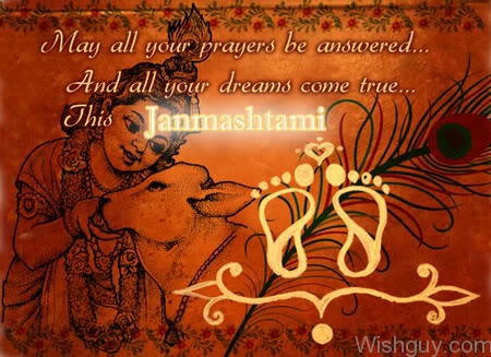 Best Wishes For Krishna Janmashtami-gt21