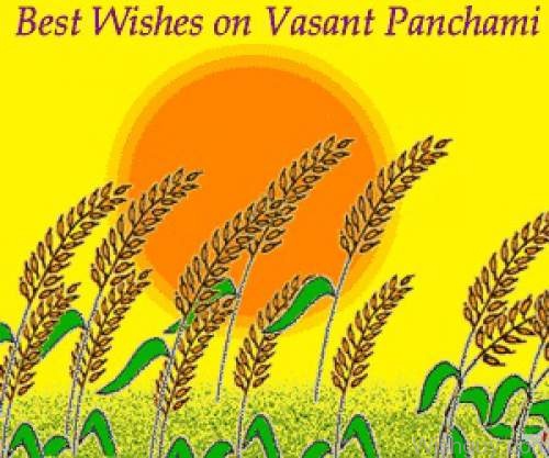 Best Wishes On Vasant Panchami-wl615