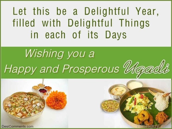 Delightful Happy Ugadi-wp25