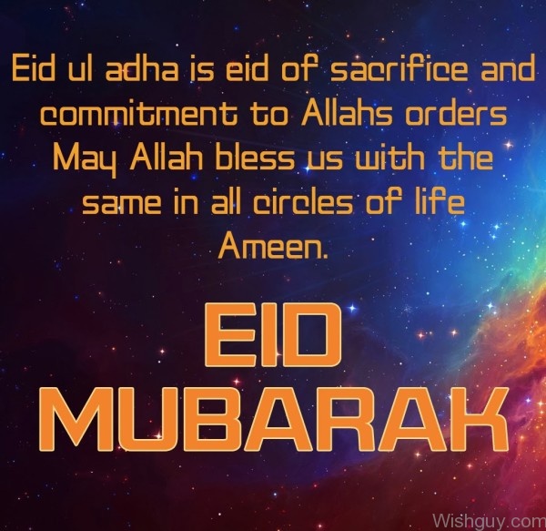 Eid Mubarak - Ameen-wg209