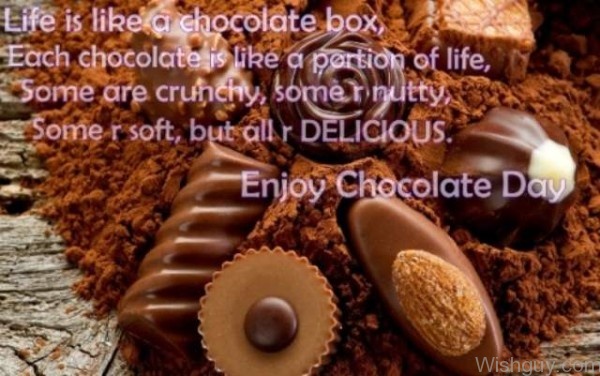 Enjoy Happy Chocolate Day-bc110
