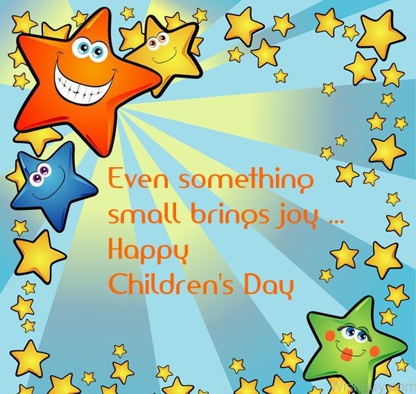 Even Something Small Brings You Joy - Happy Childrens Day-cd111