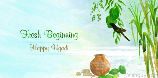 Fresh Beginning - Happy Ugadi-wp27