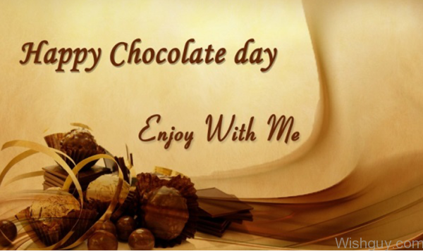Happy Chocolate Day And Enjoy With Me-bc113