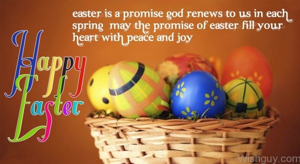 Happy Easter - Easter Is The Promise God Renews-es120