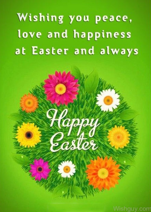 Happy Easter - Wishing You Peace-es127