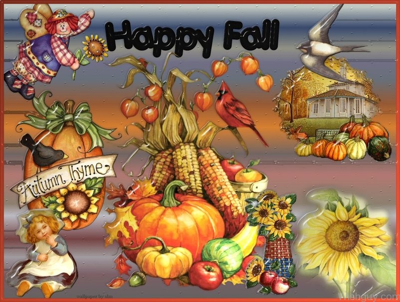 Happy Fall Everyone.