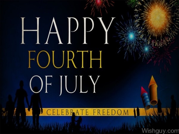 Happy Fourth Of July Celebrate Freedom-wl534