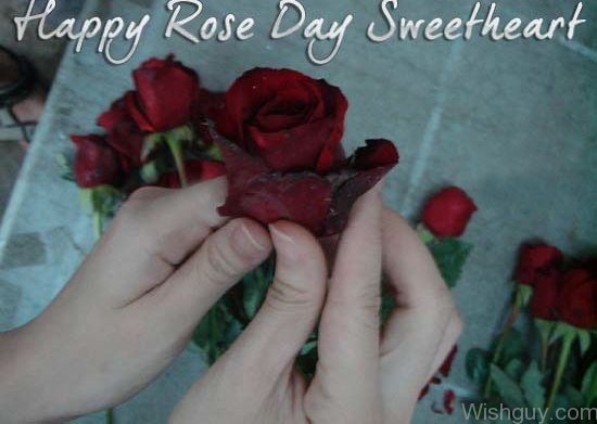 Happy Rose Day Sweetheart-cm127