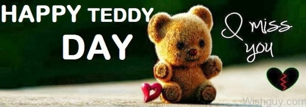 Happy Teddy Bear Day - I Miss You-me14