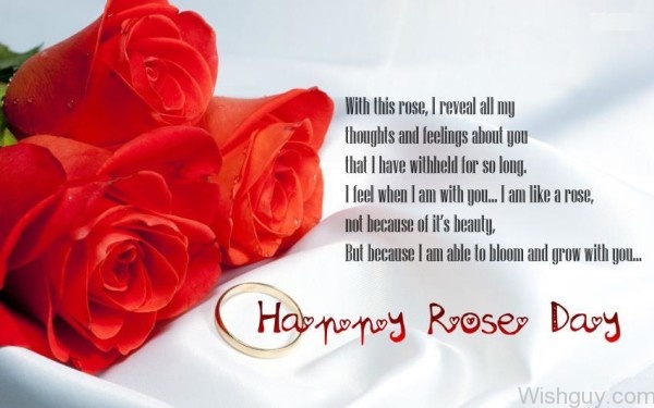 I Am Able To Bloom And Grow With You Happy Rose Day-cm133