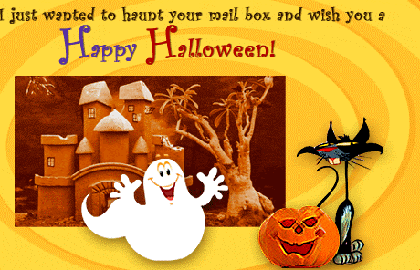 I Just Wanted To Haunt Your Mail Box And wish You Happy Halloween-ds127
