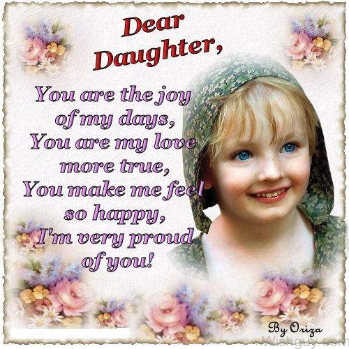 Image Of Dear Daughter-ws518