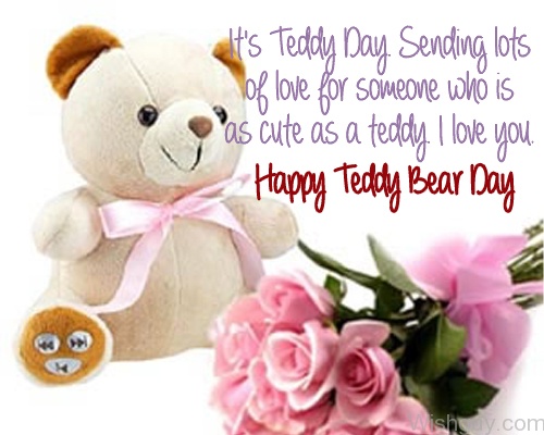Its Teddy Day Sending Lots Of Love-me125