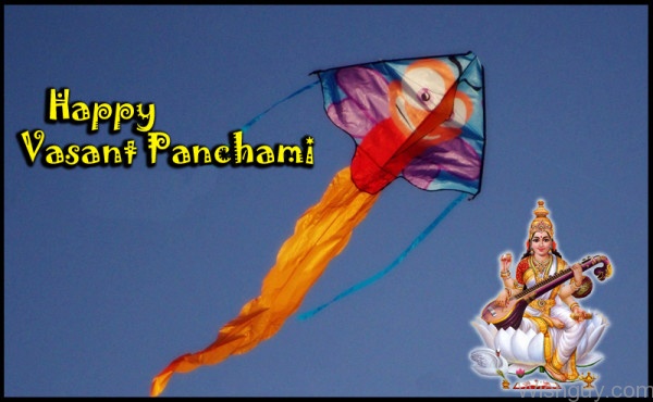 Kites Flying On Vasant Panchami-wl624