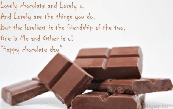 Lovely And Sweet Chocolate Day-bc134