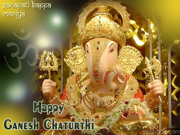 Lovely Image Of Ganesh Chaturthi-ab114