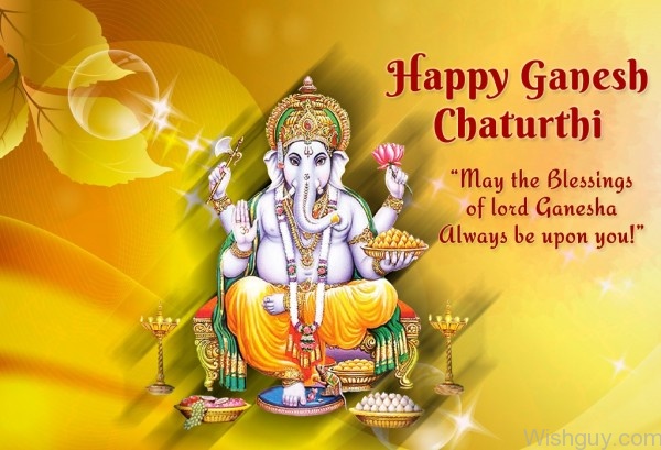 May The Blessings Of Lord Ganesha Always Be Upon You!''-ab119
