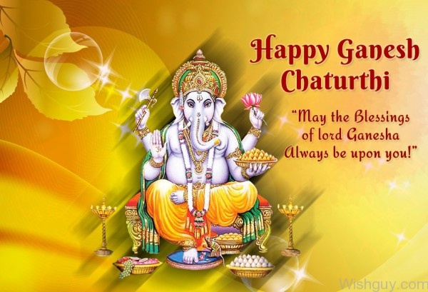May The Blessings Of Lord Ganesha Always Be Upon You!''-ab119