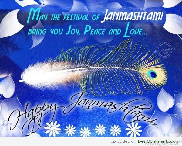 May The Festival Of Janmashtami Bring You Joy Peace And Love-gt219