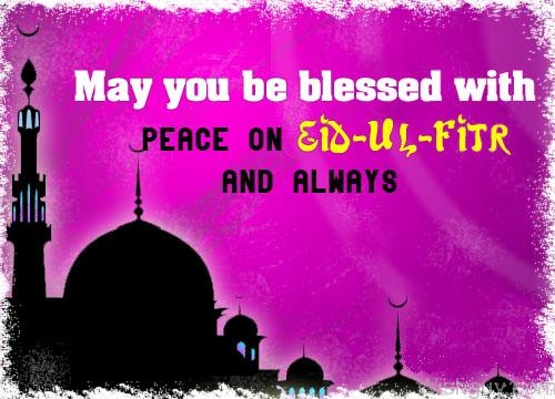 May You Be Blessed Eid Ul Fitr-mc122