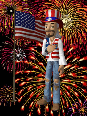 Men Wishes You Happy 4Th Of July-wl544