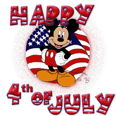 Mickey Wishes You Happy 4Th Of July-wl545