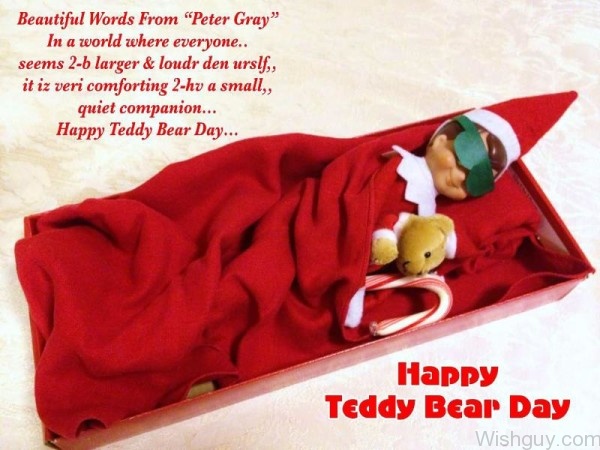 Quote For Teddy Bear Day-me127