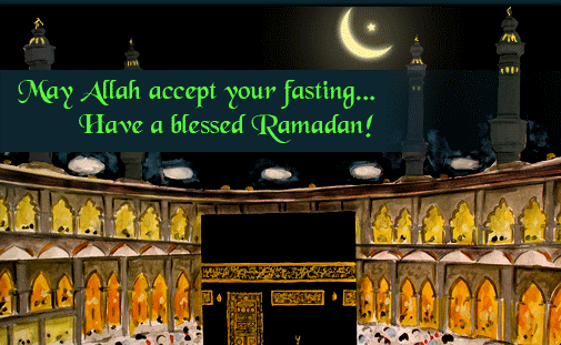 Ramadan Mubarak - May Allah Accept Your Fasting-wr329