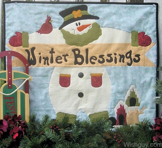 Snowman Blessings-vx119