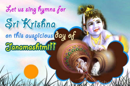 Sri Krishna On The Day Of Janamashtami-gt224