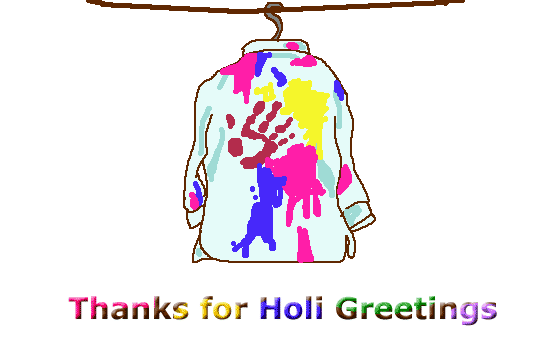 Thanks For Holi Greetings - Wishes, Greetings, Pictures – Wish Guy
