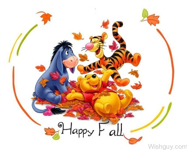 Winnie Pooh And Friends Happy Fall-ac149