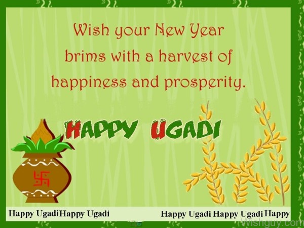 Wish You Happiness On Ugadi-wp255