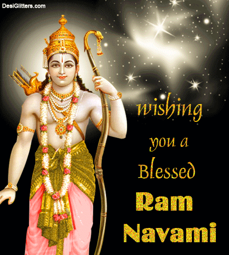 Wishing You A Blessed Ram Navami-wg132