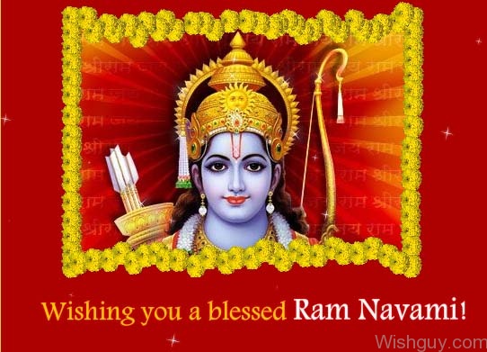 Wishing You A Blessed Ram Navami-wg133