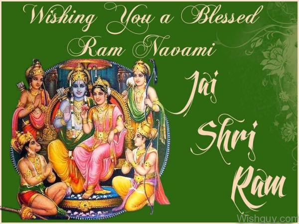 Wishing You A Happy Ram Navami-wg134
