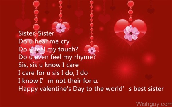 For My Sister - Happy Sister's Day-wi22