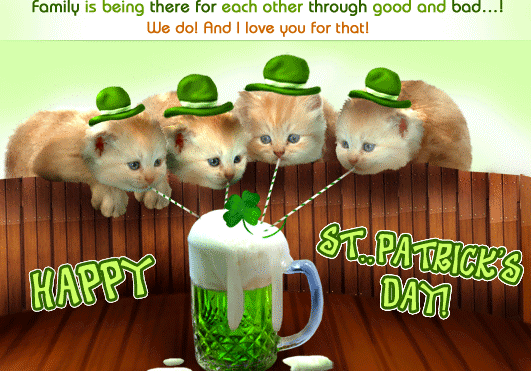 Happy St. Patrick's Day To Your Family-wq912