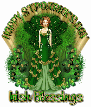 Irish Beautiful Princess Wishing St Patricks Day-wq915