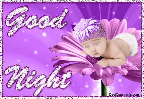 Cute Baby Wishes You Good Night -B13