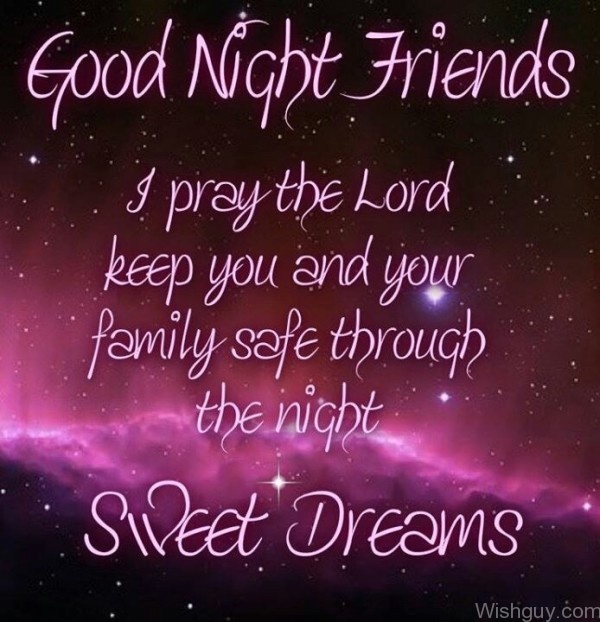 Good Night Freinds - God Bless -B1