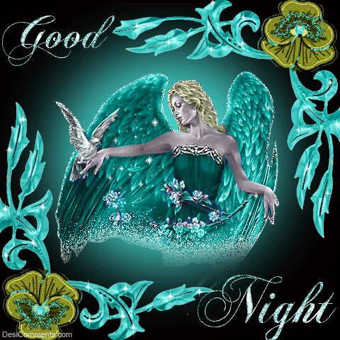 Good Night - Glittering Photo -B13