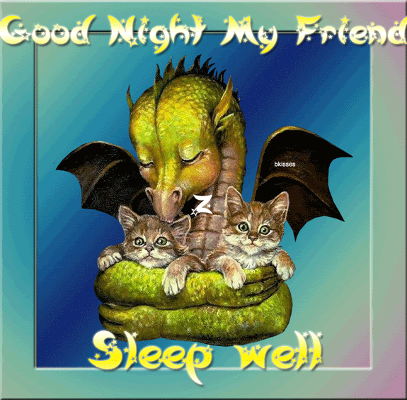 Good Night My Friend -Sleep Well -B1