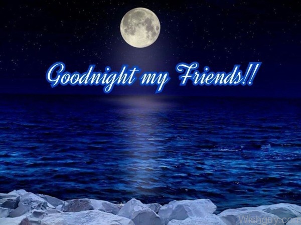 Good Night Wishes For Friends -B1
