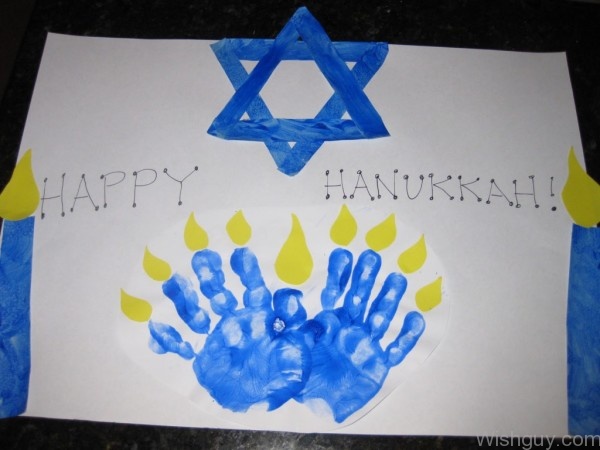 Hanukkah -Painting -af2