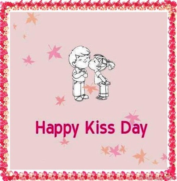 Happy Kiss Day Cute Couple-fty706